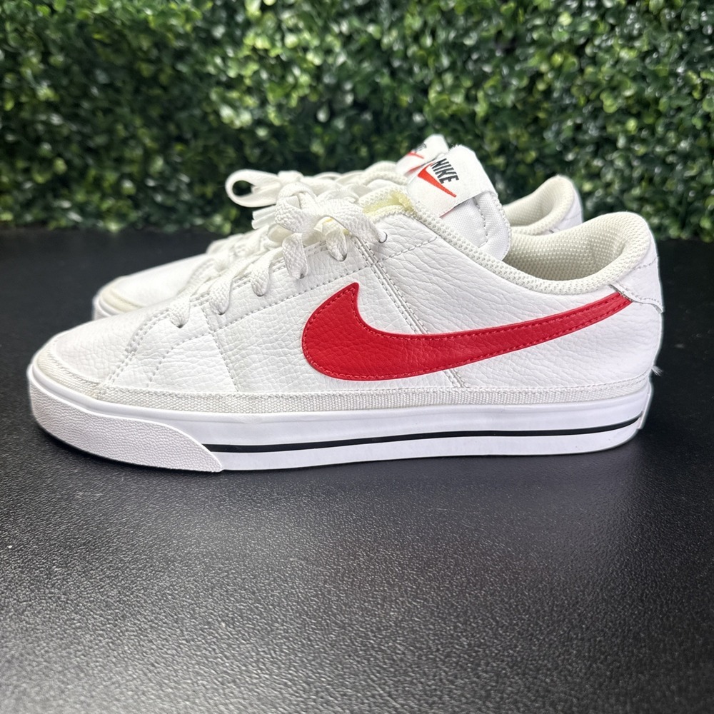 Nike Court Legacy Leather Shoes Womens Size 7.5 Athletic Sneakers